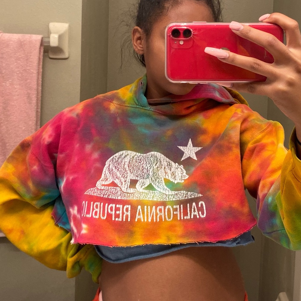 Cropped sweatshirt